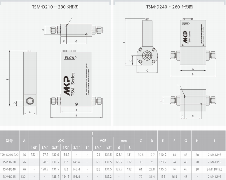 TSM-D245质量流量计产品外形图和参数.png