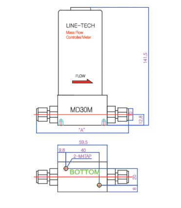 质量流量计MD30M尺寸图.png