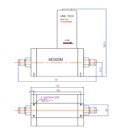 质量流量计MD500M尺寸图.png